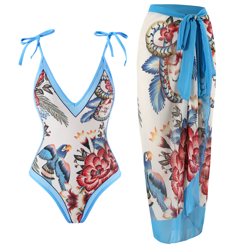 MYKONOS – One-Piece Swimsuit Set – 2920