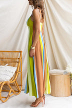 MONTPELLIER – Striped Maxi Dress – 5859