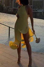 ANTIBES – Sleeveless Midi Dress – 9168