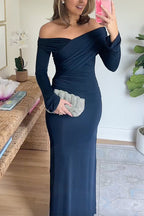 ALICANTE – Off-Shoulder Maxi Dress – 1154