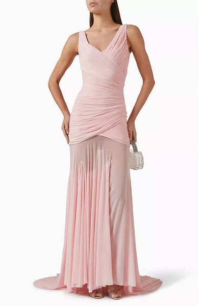 SPLIT – Sleeveless Maxi Dress – 6989