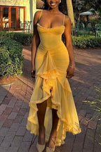 BARCELONA – Spaghetti Strap Maxi Dress – 6147