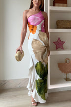 PALMA – One Shoulder Maxi Dress – 8696