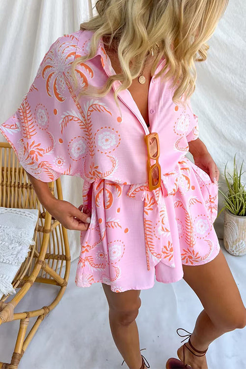NAPLES – Floral Button Romper – 5116
