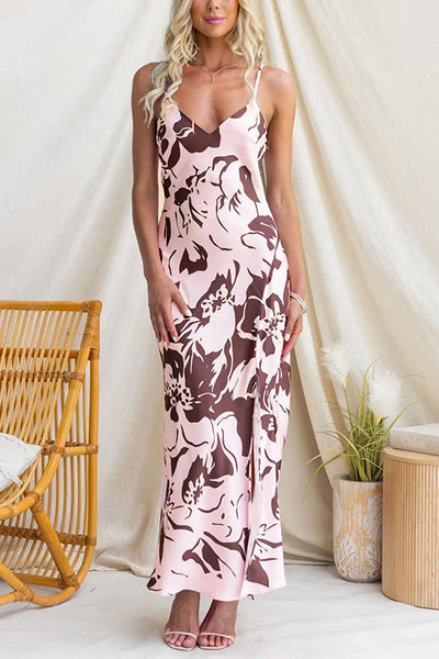 LISBON – Floral Maxi Dress – 8193