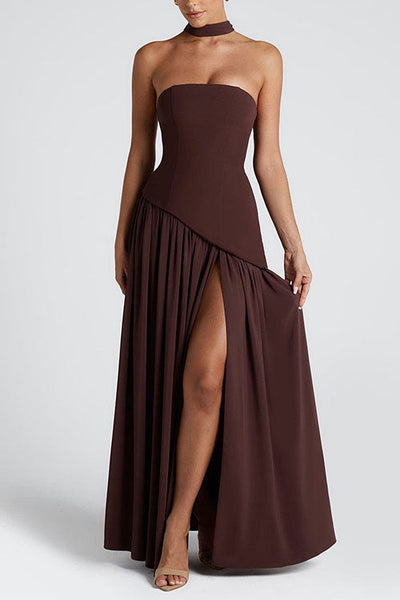 MILAN – Strapless Maxi Dress – 9653