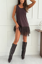 MARSEILLE – Patchwork Mini Dress – 6307