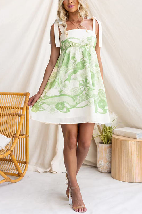 FLORENCE – Floral Mini Dress – 6042