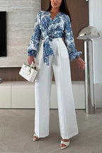 LYON – Wide Leg Trousers – 7141