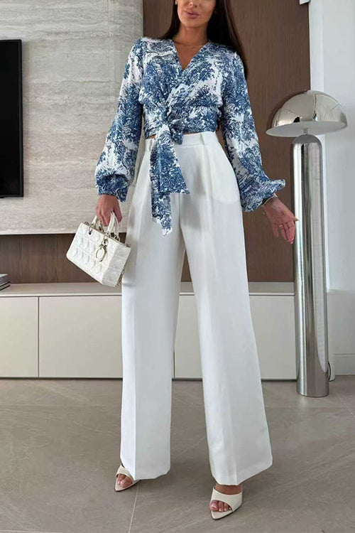 LYON – Wide Leg Trousers – 7141