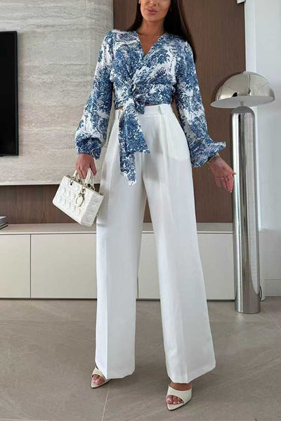 LYON – Wijde Pijpen Broek – 7141