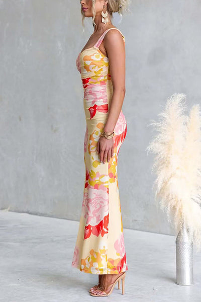 BARCELONA – Mouwloze Maxi Jurk – 7828