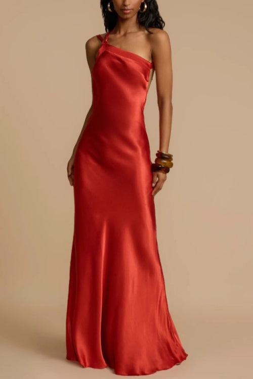 NICE – One Shoulder Maxi Dress – 5476