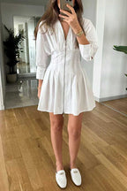 PORTOFINO – Long Sleeve Mini Dress – 5526