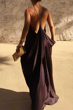 SALERNO – Sleeveless Maxi Dress – 8956