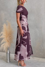 VALENCIA – Asymmetrical Maxi Dress – 3192