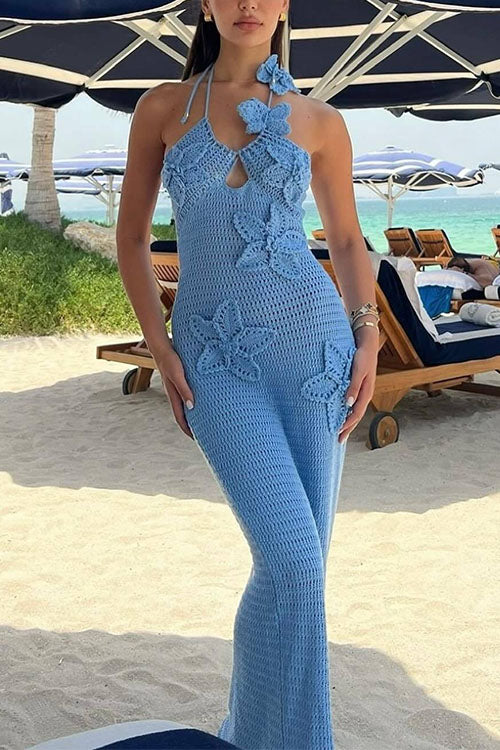 SALERNO – Halter Maxi Dress – 4819