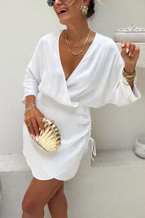 MONTPELLIER – Satin Mini Dress – 9908