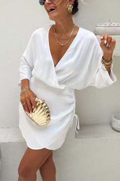 MONTPELLIER – Satin Mini Dress – 9908