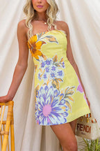 LISBON – Strapless Mini Dress – 3768