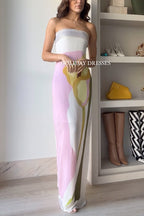 ALICANTE – Strapless Maxi Dress – 1292