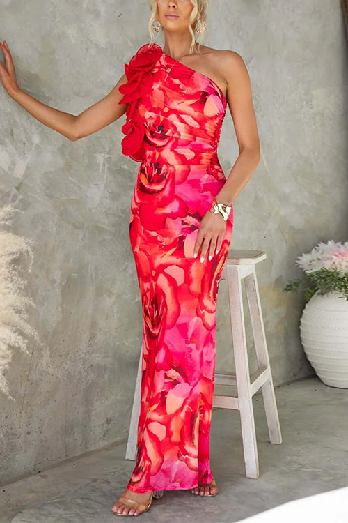 PORTO – One Shoulder Maxi Dress – 7400