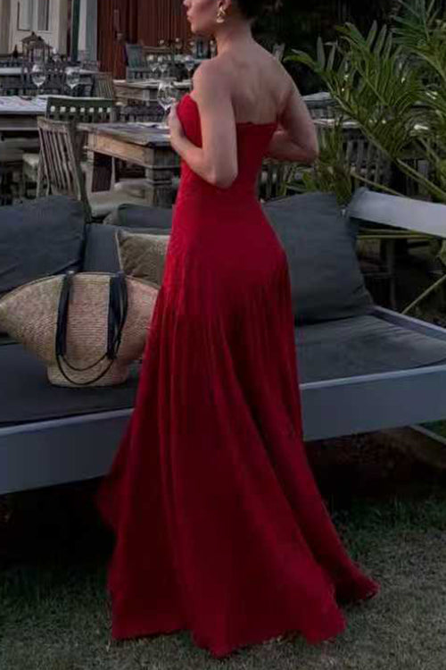 MARBELLA – Strapless Maxi Dress – 1337