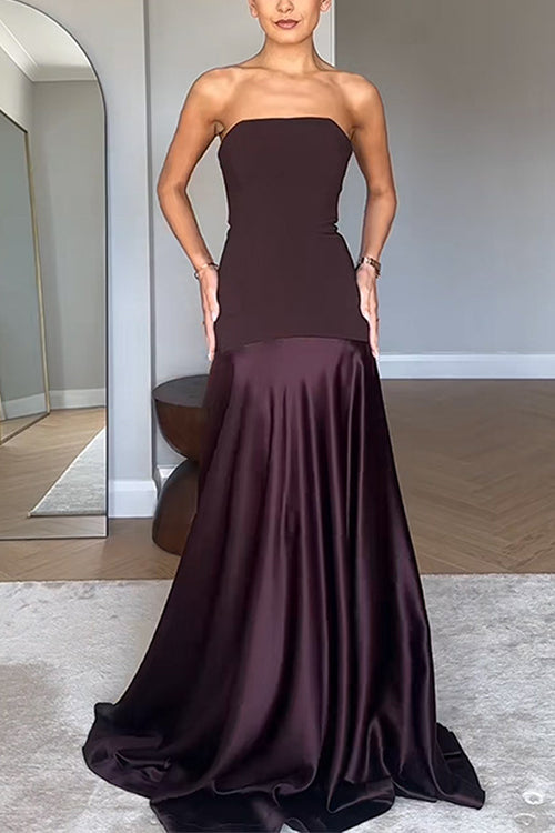 ANTIBES – Strapless Maxi Dress – 2664