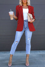 DUBROVNIK – Single Button Blazer – 5514