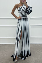 NAPLES – One Shoulder Maxi Dress – 5168