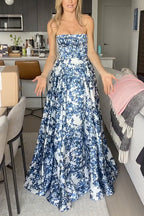 VALENCIA – Strapless Maxi Dress – 9613