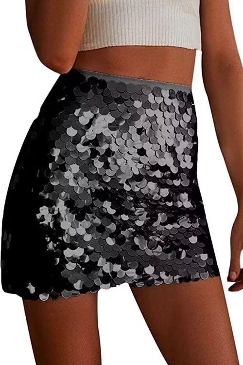 ATHENS – Sequin Mini Skirt – 3629