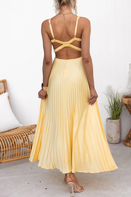 ROME – Backless Maxi Dress – 6369