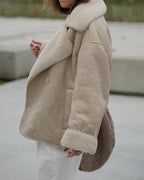 SALZBURG – Oversized Sherpa Jacket – 4333