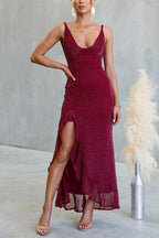 GENEVA – Glitter Maxi Dress – 4302