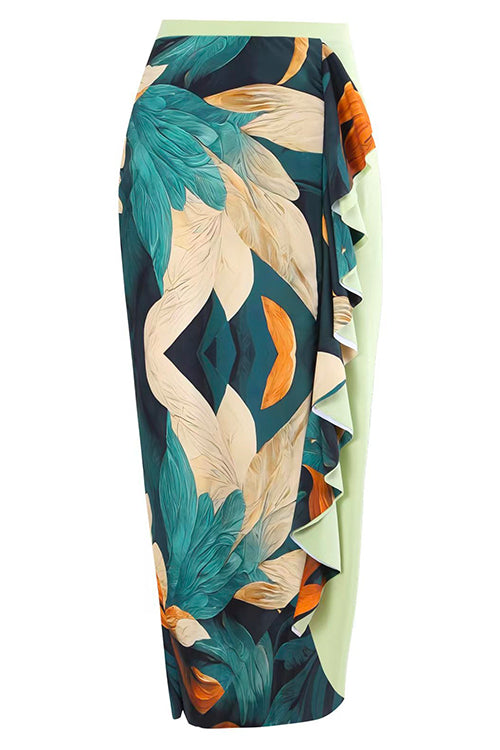 MADRID – One Shoulder Swimsuit Set – 1236