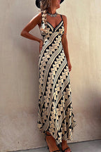 RHODES – V Neck Maxi Dress – 2793