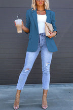 DUBROVNIK – Single Button Blazer – 5514