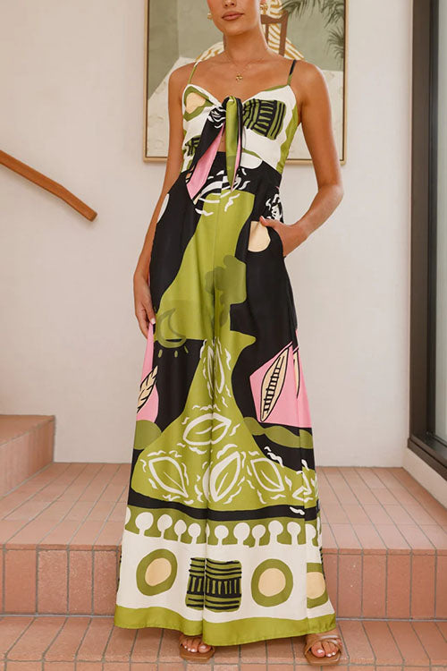 FLORENCE – Wide Leg Cami Jumpsuit – 2293