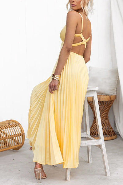 ROME – Backless Maxi Dress – 6369