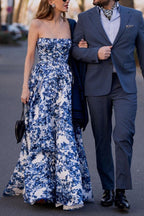 VALENCIA – Strapless Maxi Dress – 9613