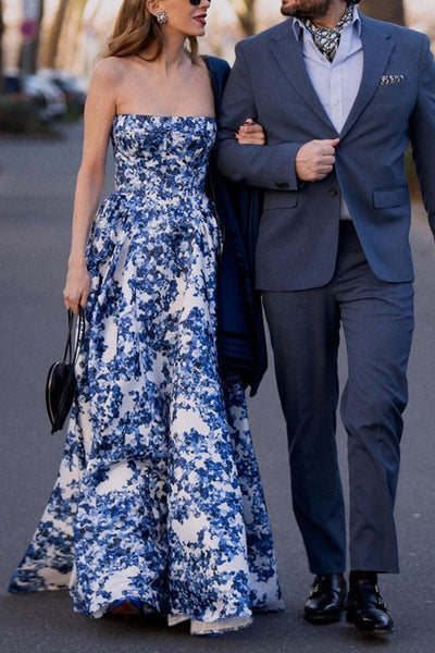 VALENCIA – Strapless Maxi Dress – 9613