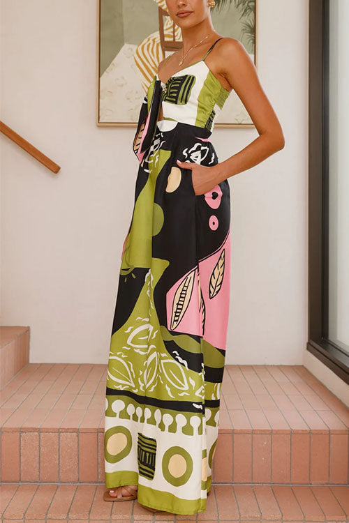 FLORENCE – Wide Leg Cami Jumpsuit – 2293