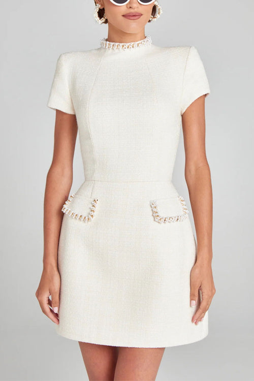 PARIS – Tweed Mini Dress – 5635