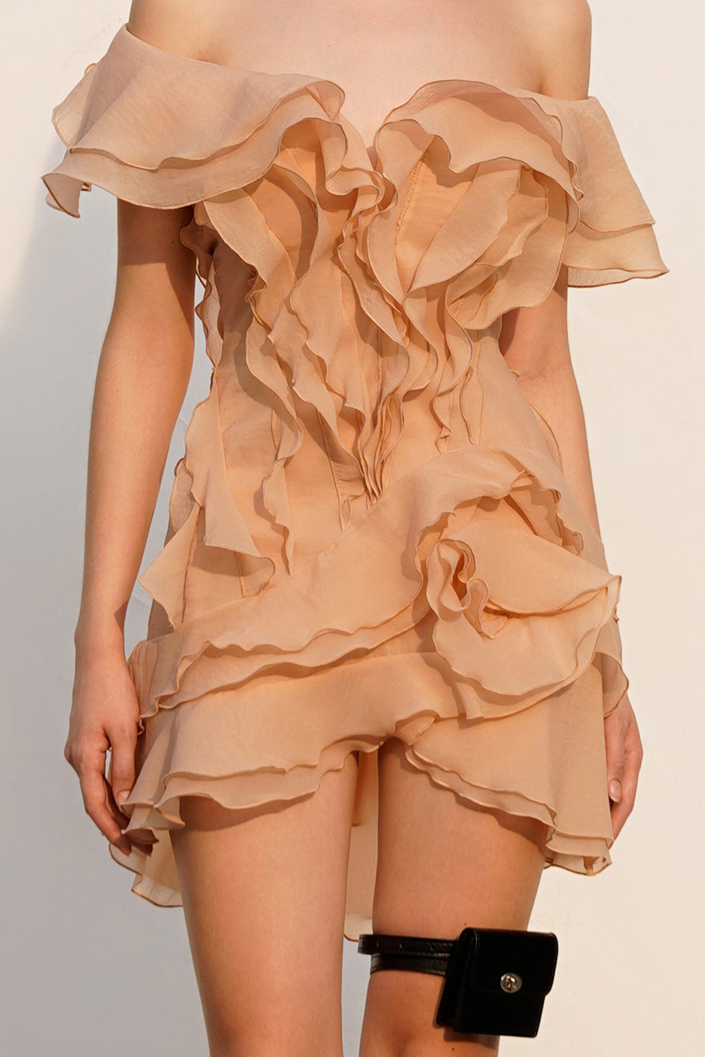 FLORENCE – Off-Shoulder Mini Dress – 8232