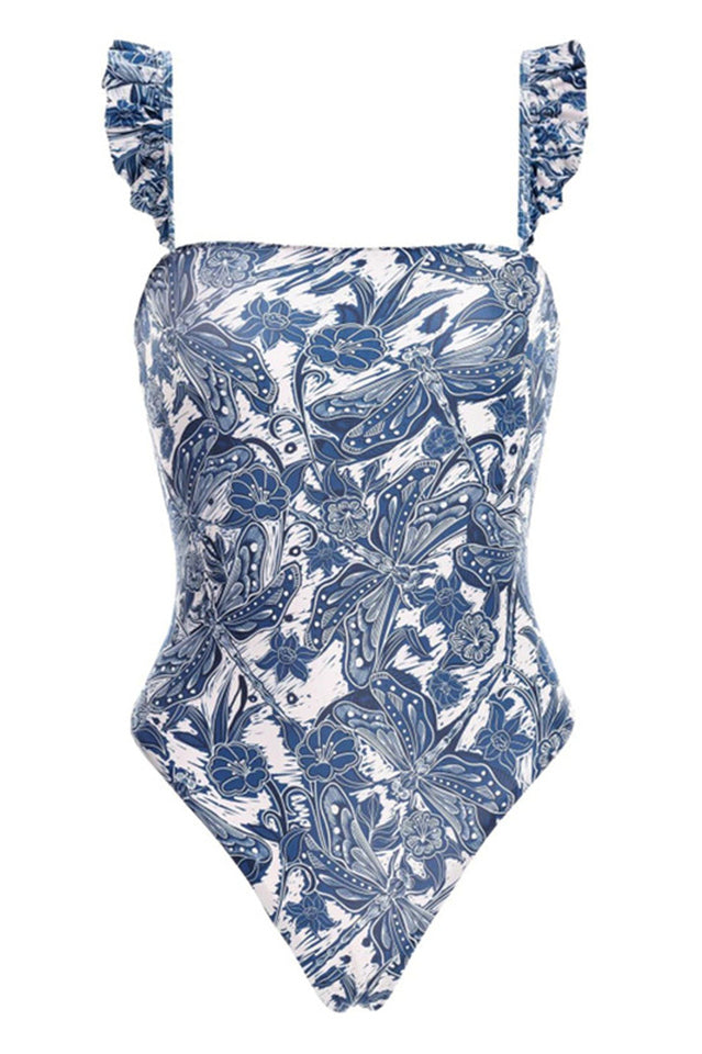 IBIZA – Ruffled One Piece Swimsuit – 8961