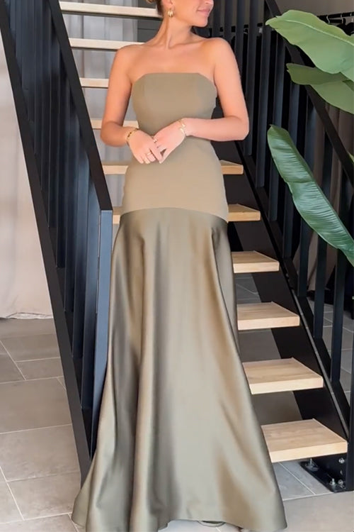 VALLETTA – Strapless Maxi Dress – 7892