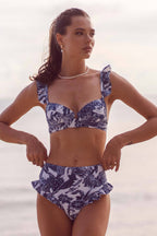 VALENCIA – Ruffled Push Up Bikini – 8724