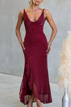 GENEVA – Glitter Maxi Dress – 4302