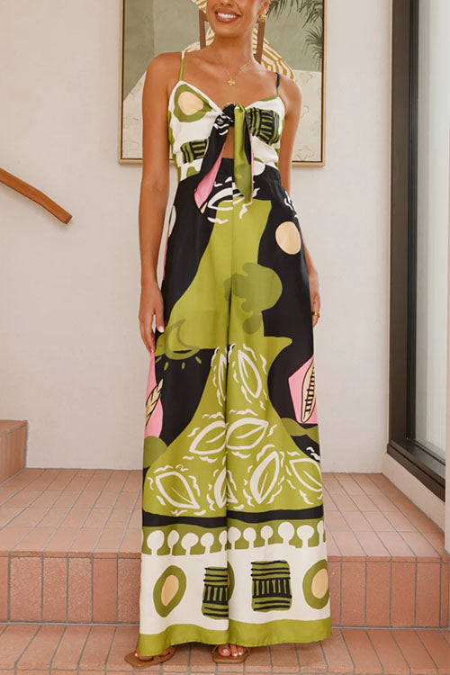 FLORENCE – Wide Leg Cami Jumpsuit – 2293